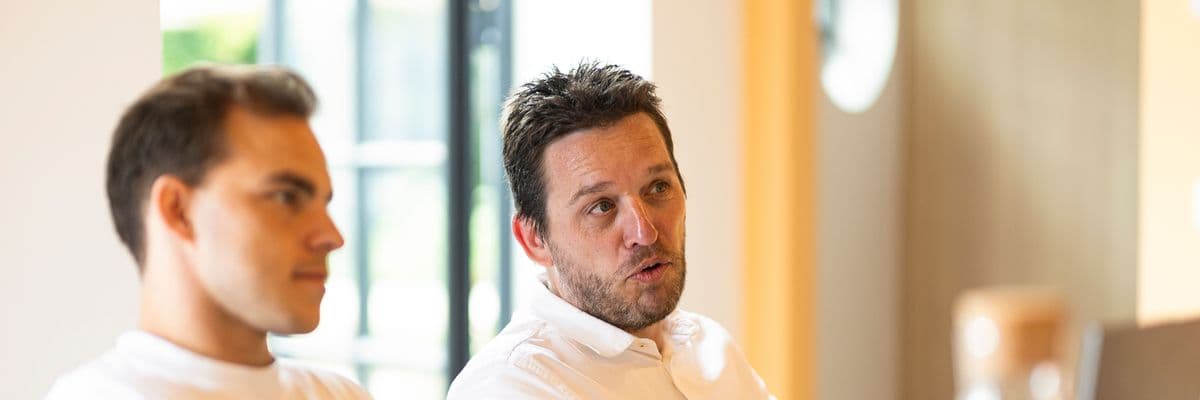 Collega's in gesprek