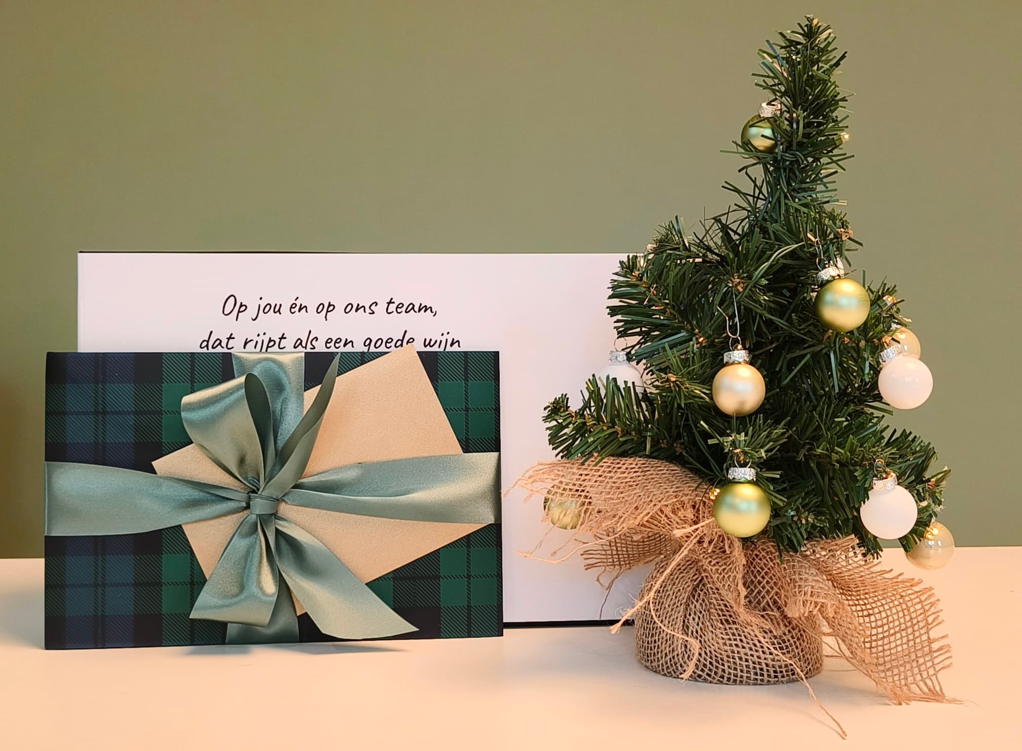 Het eerste kerstgeschenk